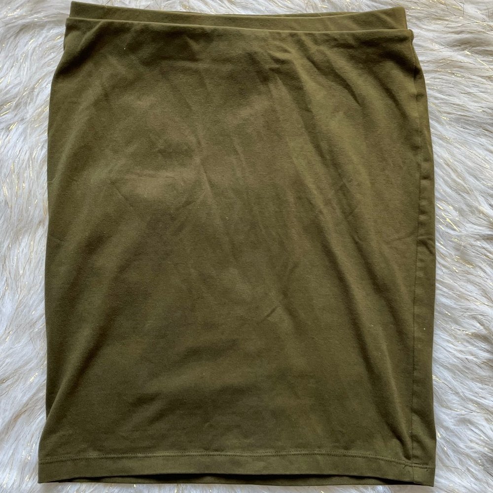 Bodycon Olive Skirt